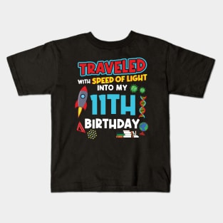 11. Birthday - Science Birthday Kids T-Shirt